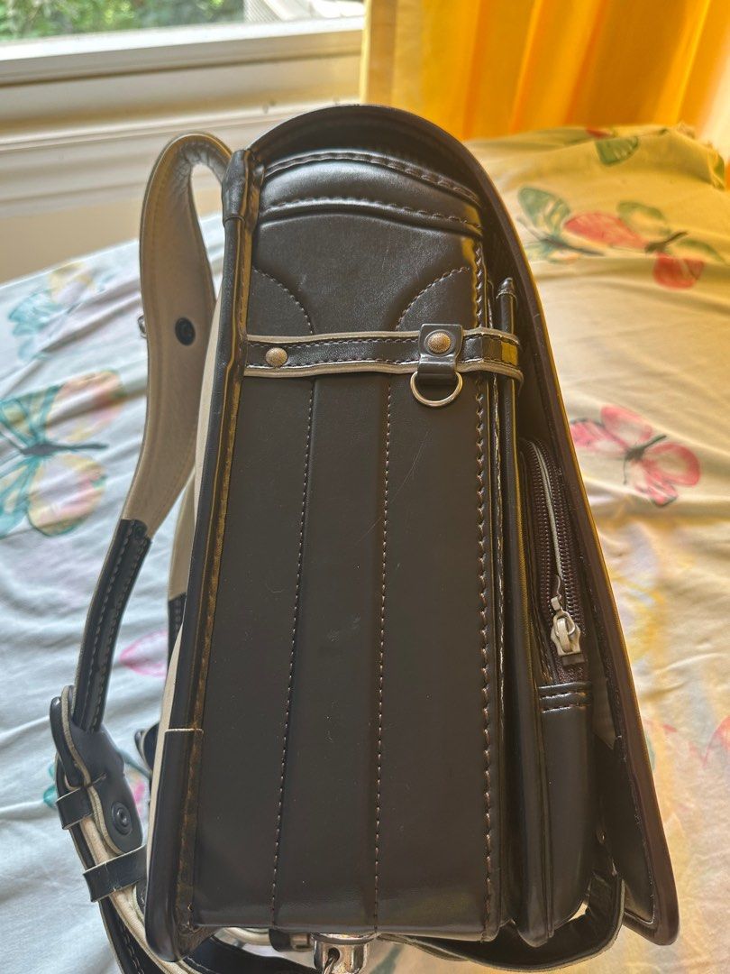 Japanese Style School Bag (Category: Luxury Bags & Wallets) located in Manila. Submitted by sherwae115 (Listing ID 1396902960, Image 1). Description: Good condi out and inside x sensi dm if need more photos can meet up depending on location.