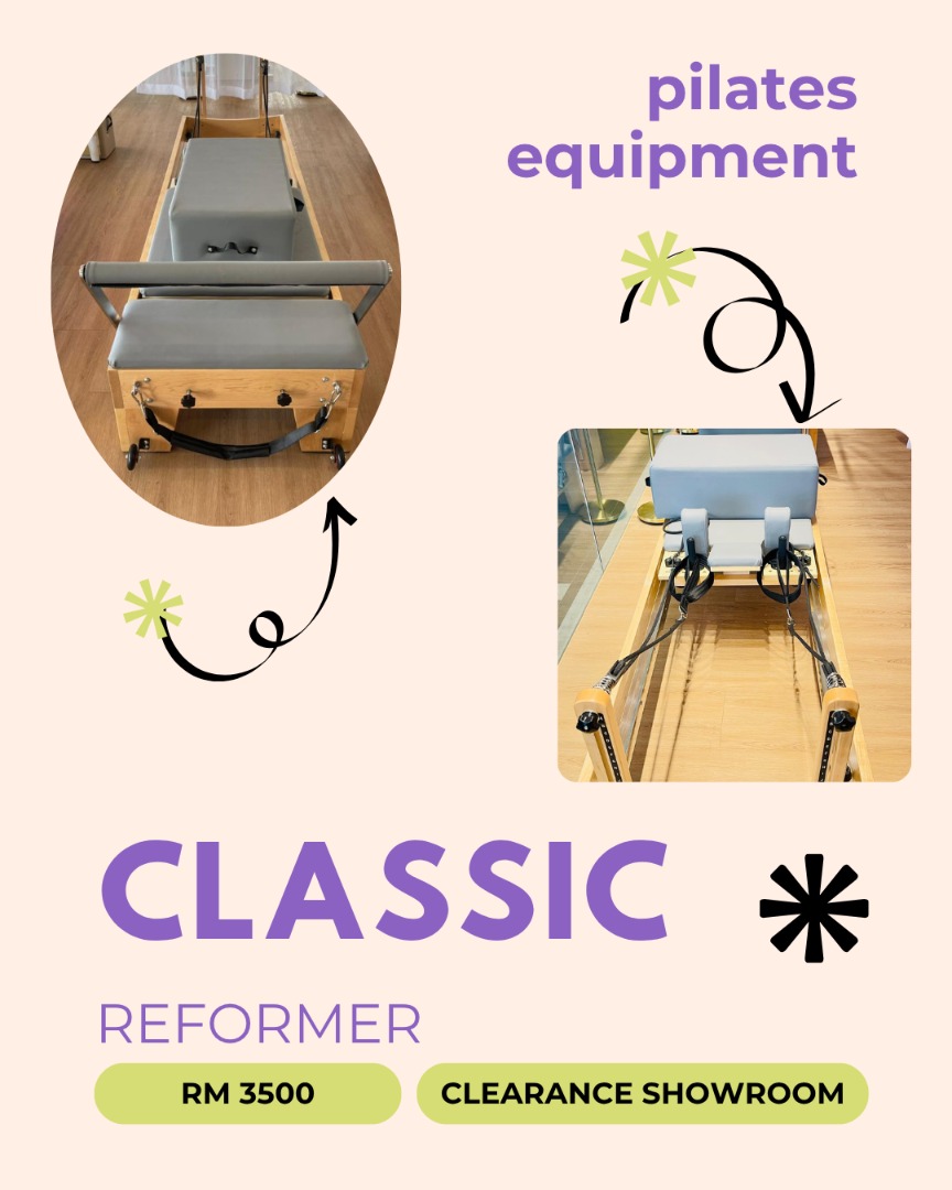 Letting Go Classic Reformer Pilates Machine RM 3500, Showroom Unit ...