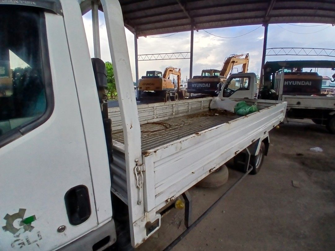 MITSUBISHI FUSO CANTER DROPSIDE - "SELDOM USE" (Category: Announcements) located in Manila. Submitted by joseph.joseph8 (Listing ID 1396865714, Image 3). Description: Description: Mitsubishi Fuso Canter 14ft dropside "seldom use" Brand: Mitsubishi Make : FUSO Engine: 4D33 Year Model: 2004 Color: White Condition: Working Status: 2nd hand Price: P788,700 Concept of Sale: "AS IS" "WHERE IS" BASIS Negotiable for " LEGIT" and "GENUINE" buyers For inqu
