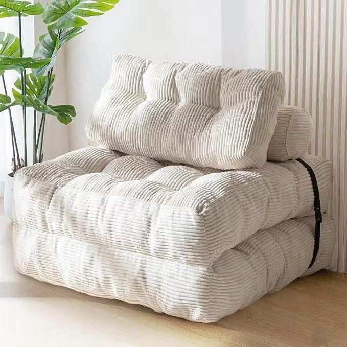 Multi-funcional foldable sofa (Category: Bed Frames & Mattresses) located in Manila. Submitted by ayahallinoneshop (Listing ID 1396964643, Image 2). Description: New stock Lazy Kennel Sofa Multifunctional Foldable Sofa Fabric Foldable Sofa Bed Minimalist Modern Home Living Room Lazy Sofa.