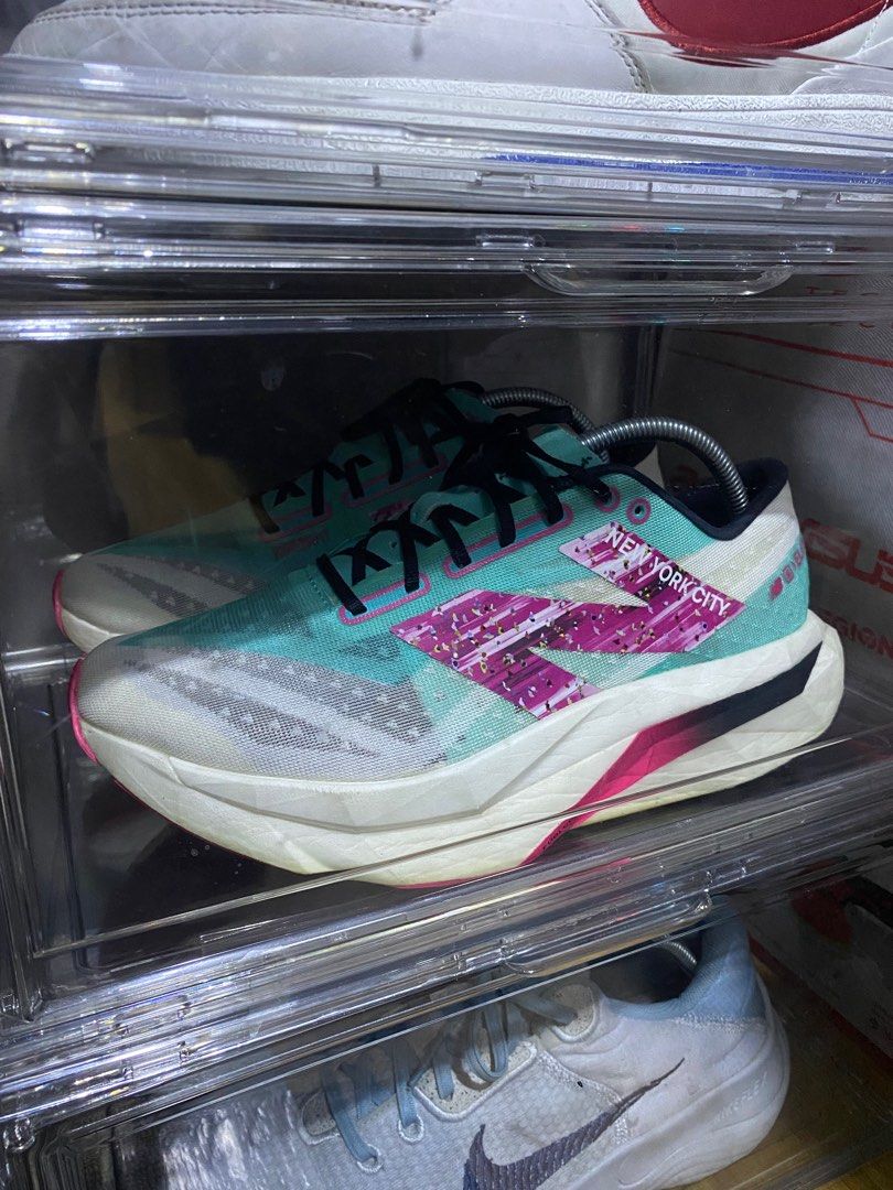 NEW BALANCE SC ELITE V4 “NYC” JAPAN RELEASED (Category: Sneakers) located in Manila. Submitted by GeneralMerchandise (Listing ID 1397015082, Image 1). Description: Bought for Php 15,000 Original Price: 17,795 Size 9 Good condition Complete with box and tags.