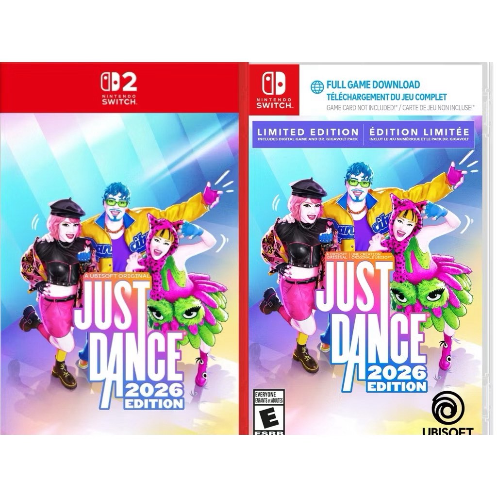 Nintendo Switch 2/Switch 1 Digital Just Dance 2026 Edition 舞动人生2026 ...