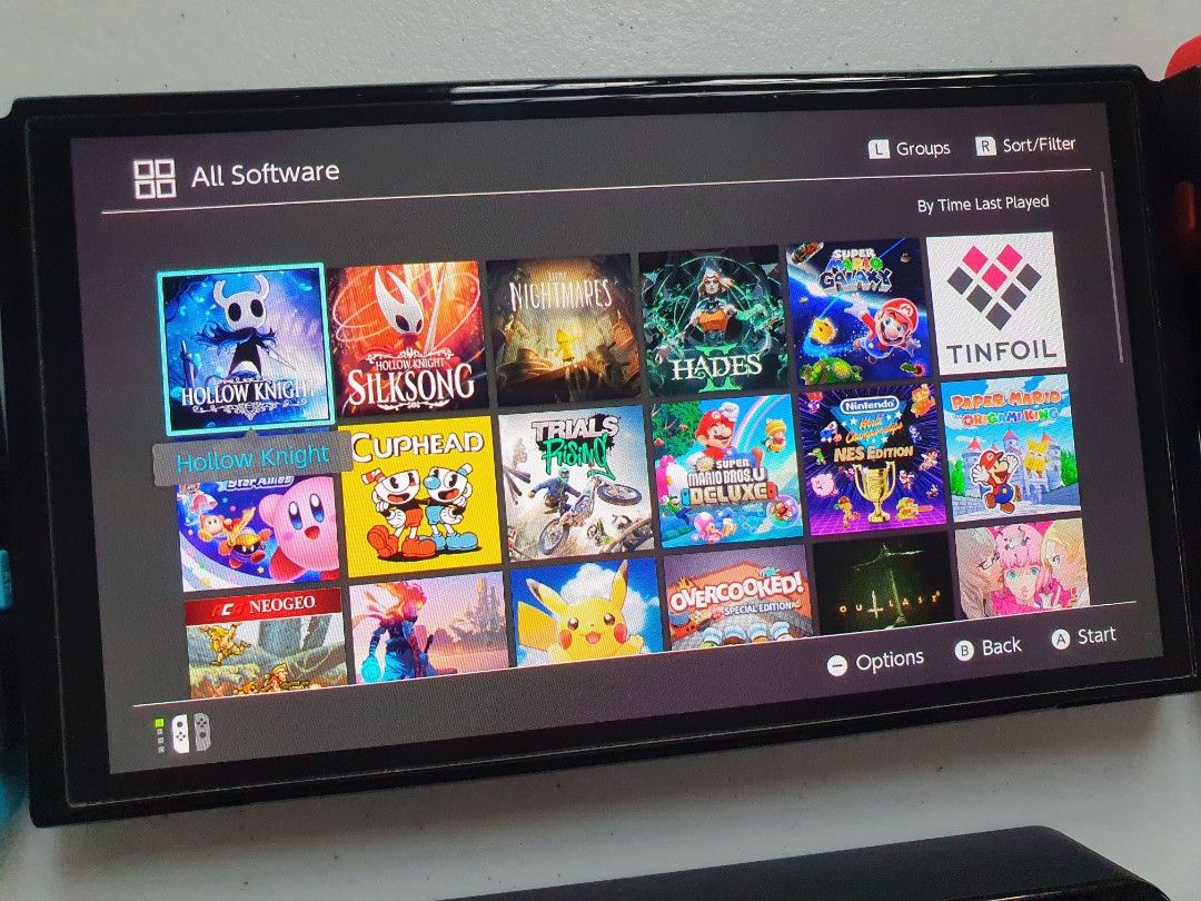 Nintendo switch Oled JB 128gb (Category: Nintendo) located in Manila. Submitted by kiddgamer (Listing ID 1396964562, Image 2). Description: Switch Oled latest firmware JB 128gb at 12.5k Complete accessories. Can be picked up or delivered thru Lbc Grab or Lalamove. Please check my legitimacy via my feedback..