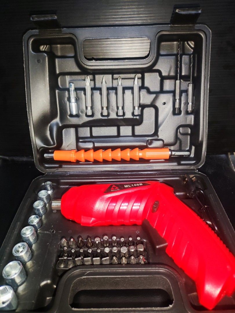 [NOT USED] Electric Screwdriver Portable Battery Powered Type C Charging (Category: Construction Tools & Equipment) located in Imus. Submitted by dracox_21 (Listing ID 1396853279, Image 3). Description: not used pa po.
