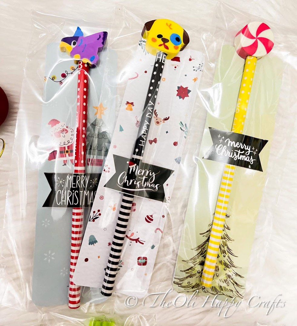 Pencil Sleeves Christmas gift (Category: Stationery & School Supplies) located in Quezon City. Submitted by declutteringcloset18 (Listing ID 1396956923, Image 1). Description: 🎄🎅🏻 Christmas pencil Sleeves 🎅🏻🎄 Php 15 pesos each DM to order #Christmas #ChristmasPH #Christmasangpao #angpao #christmasgift #moneyenvelope #Christmasgifts #pensleeves #giftideas.