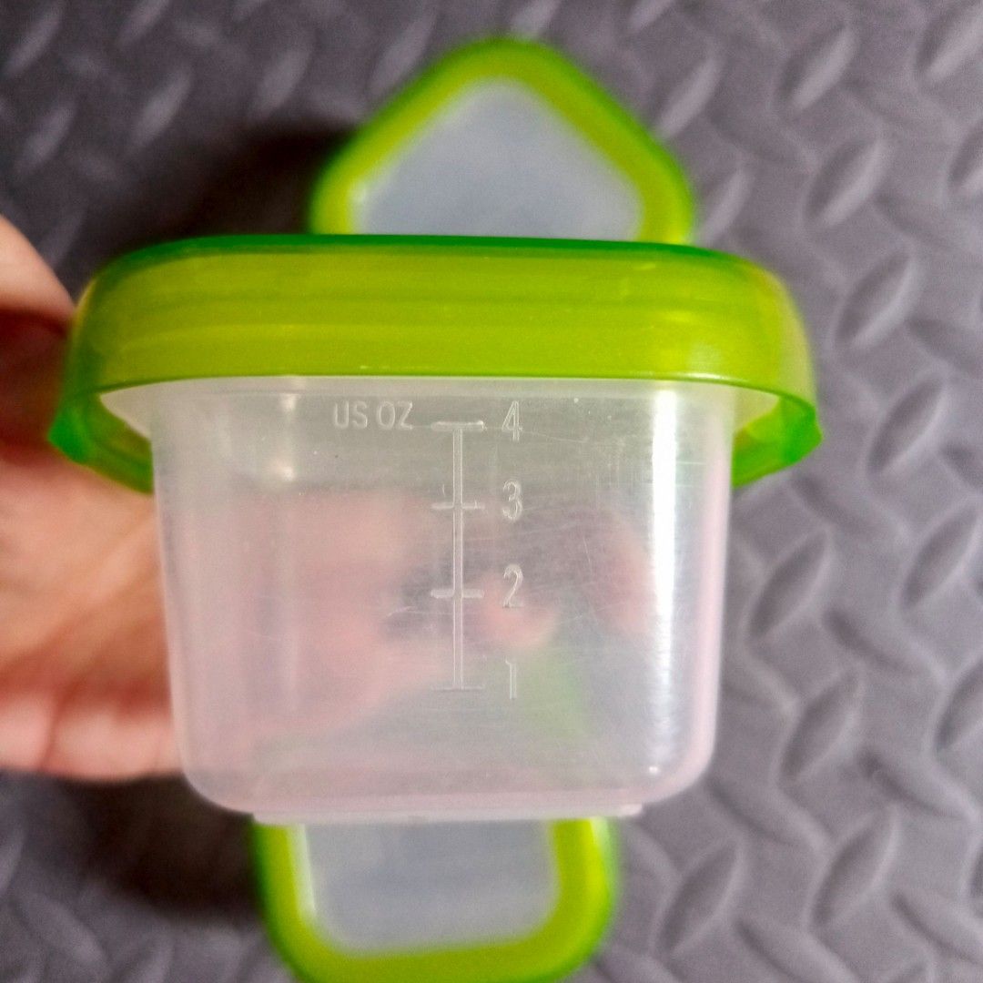 Preloved baby food storage (3pcs) (Category: Weaning & Toddler Feeding) located in Manila. Submitted by prelovedlittles (Listing ID 1396903606, Image 3). Description: preloved po ito pass sa maselan 👉 FIXED PRICE, PASS SA TATAWAD 📌 Batasan hills qc 👉 Lalamove/meetup (our lady of fatima chapel/pccaes) 🚛 direct j&t/flash express.