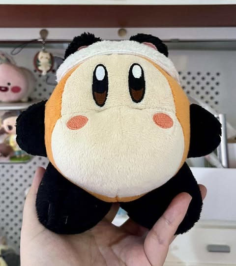 San Ei Kirby Waddle Dee Panda Costume Plush Toy, Hobbies & Toys, Toys ...