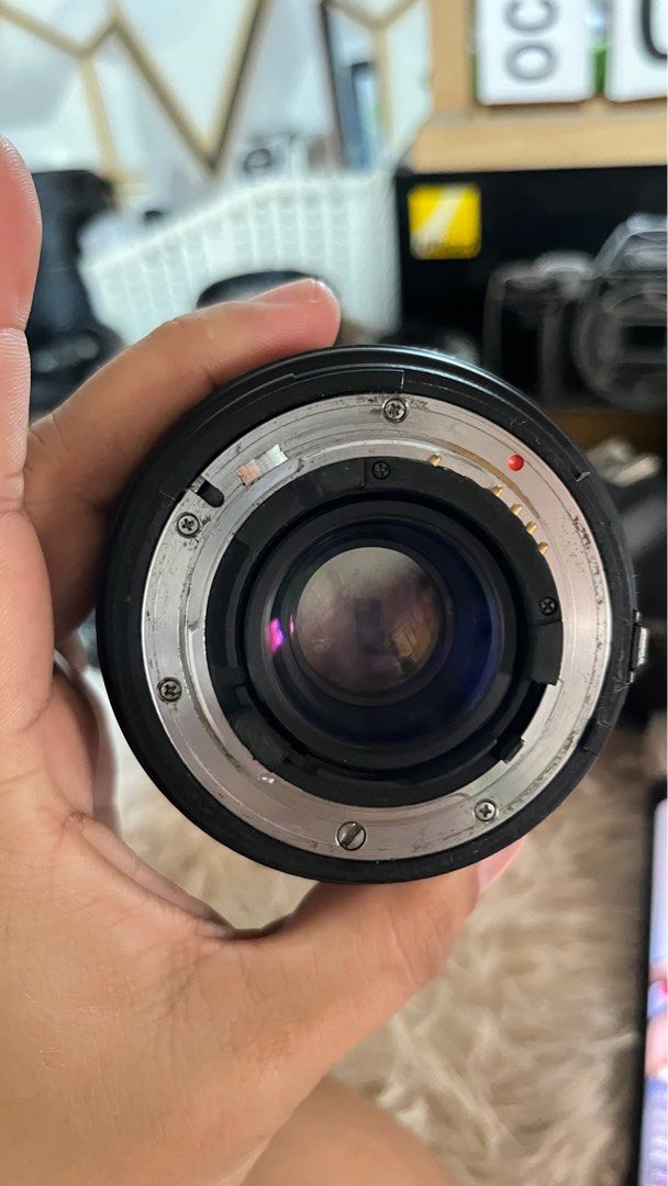 Sigma prime lens 60mm f-mount (Category: Lens & Kits) located in Manila. Submitted by mysticfox-2237 (Listing ID 1397018818, Image 3). Description: Sigma Prime Lens 60mm for nikon f-mount f2.8 working autofocus for motorized nikon unit, Manual for non motorized unit. issue:minor fungus di nakakaapekto sa output loc paranaque.