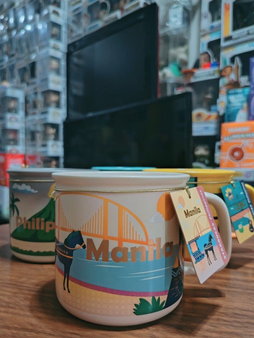 Starbucks City Mugs - Manila, Cebu, Boracay, Philippines (Category: Coffee & Tea Tableware) located in Manila. Submitted by katunying2021 (Listing ID 1396960708, Image 2). Description: ❗‼️FOR SALE‼️❗ Starbucks Limited Edition Mug For take all only! Php 4,000.00 Save as much as Php 380.00 Regular store price - Php 1,095.00 each Condition: Unused/ Mga naka display lang Post crossposted Accepting reservation with atleast 50% downpayment For Lalamove
