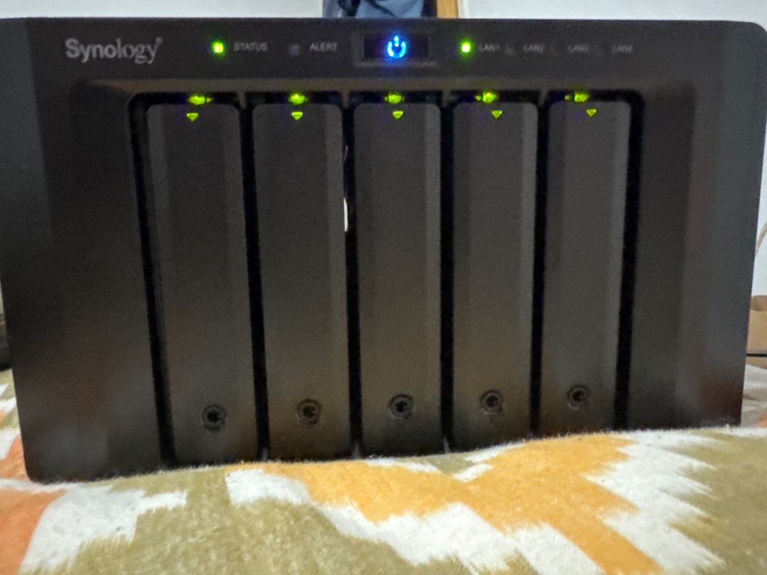 Synology DiskStation NAS Server with WD Red Pro HDDs, Computers & Tech ...