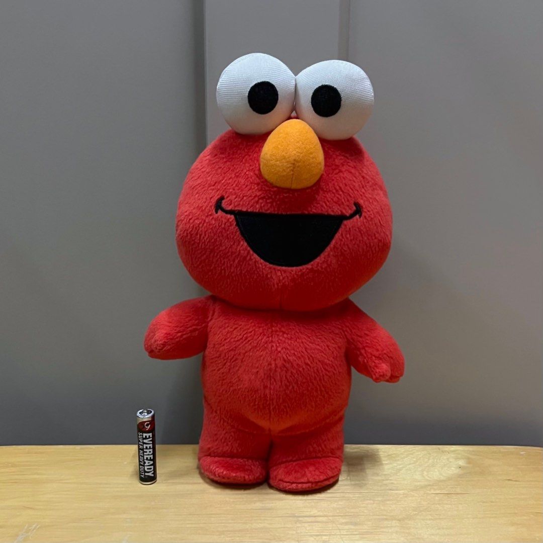 Vintage Rare FISHER PRICE Sesame Street Baby Elmo Plush Soft Toy Mattel