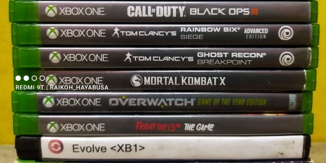 Xbox One & Xbox 360 Games (Category: Xbox) located in Dasmarinas. Submitted by nixx_hayabusa (Listing ID 1397025768, Image 3). Description: Xbox One And Xbox 360 Games For Sale Xbox One Game Titles: Grand Theft Auto V Premium Edition 700 (SOLD) Diablo III Eternal Collection 800 Devil May Cry 5 600 (SOLD) Rise Of The Tomb Raider 500 (SOLD) Warriors Orochi 3 Ultimate 500 Dynasty Warriors 9 500 Gears Of War 4 600 (SOLD) Mass Effect Andromeda 400 Cal