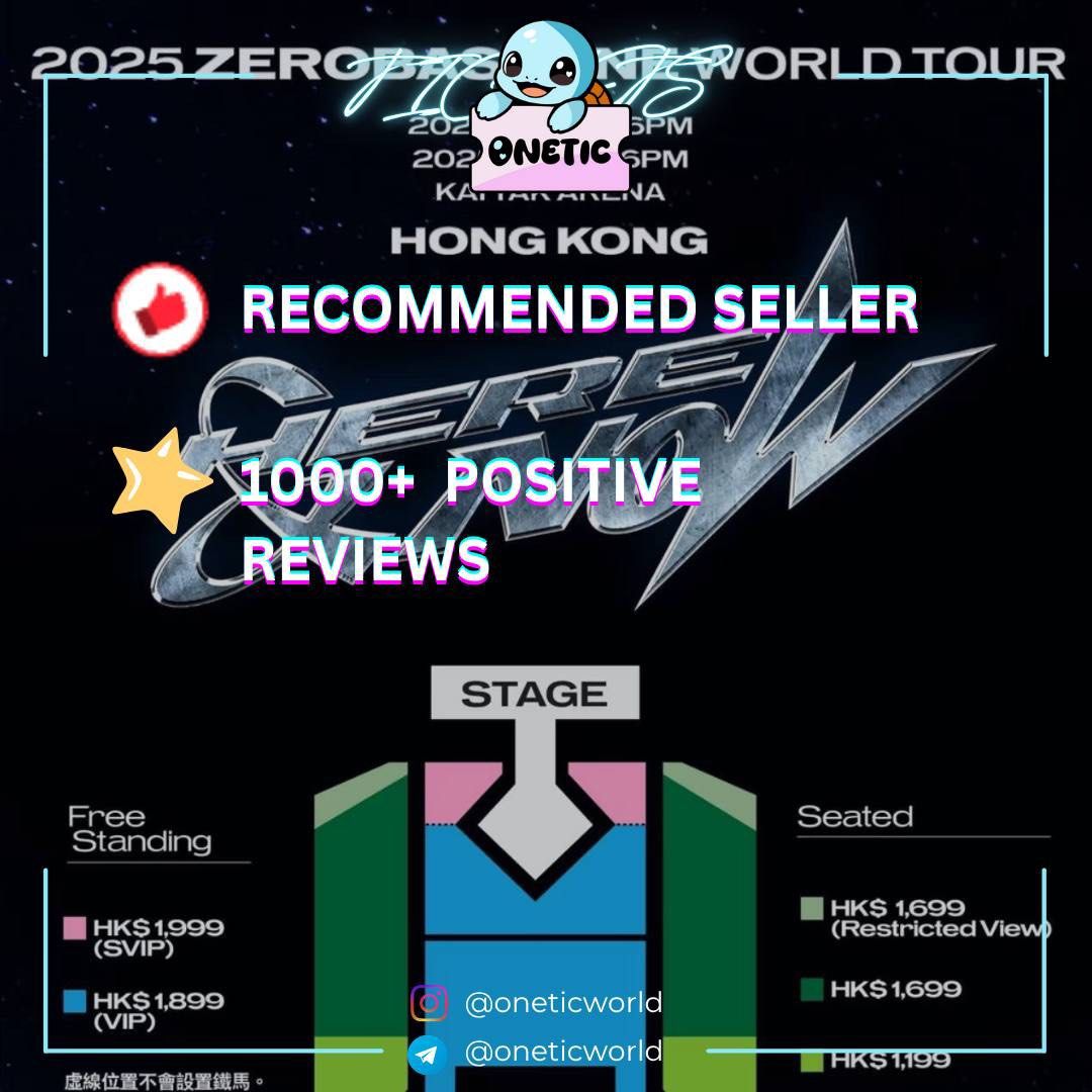 ZEROBASEONE WORLD TOUR HONG KONG, Tickets & Vouchers, Event