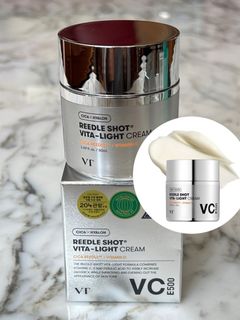 🤩韓國 原價$268 VT 維C美白抗皺面霜 50ml Reedle Shot VITA-LIGHT  VC Cream64209389736067110