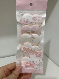 [現貨] Fillimilli heart cushion puff (5P) Angel Hello Kitty64233658244482110