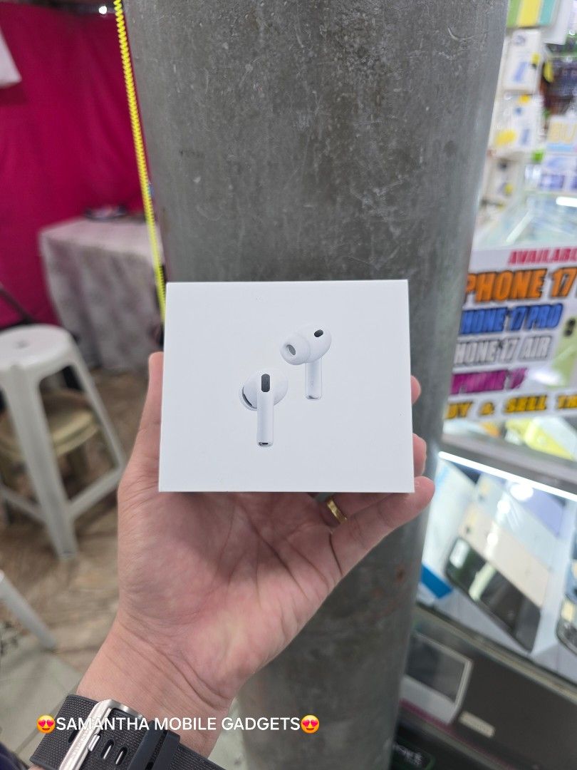 Airpods Pro 3 Original (Category: Headphones & Headsets) located in Manila. Submitted by lenweltong05295 (Listing ID 1397076793, Image 2). Description: Airpods Pro 3 Original Brandnew Sealed with Warranty Onhand Stock.
