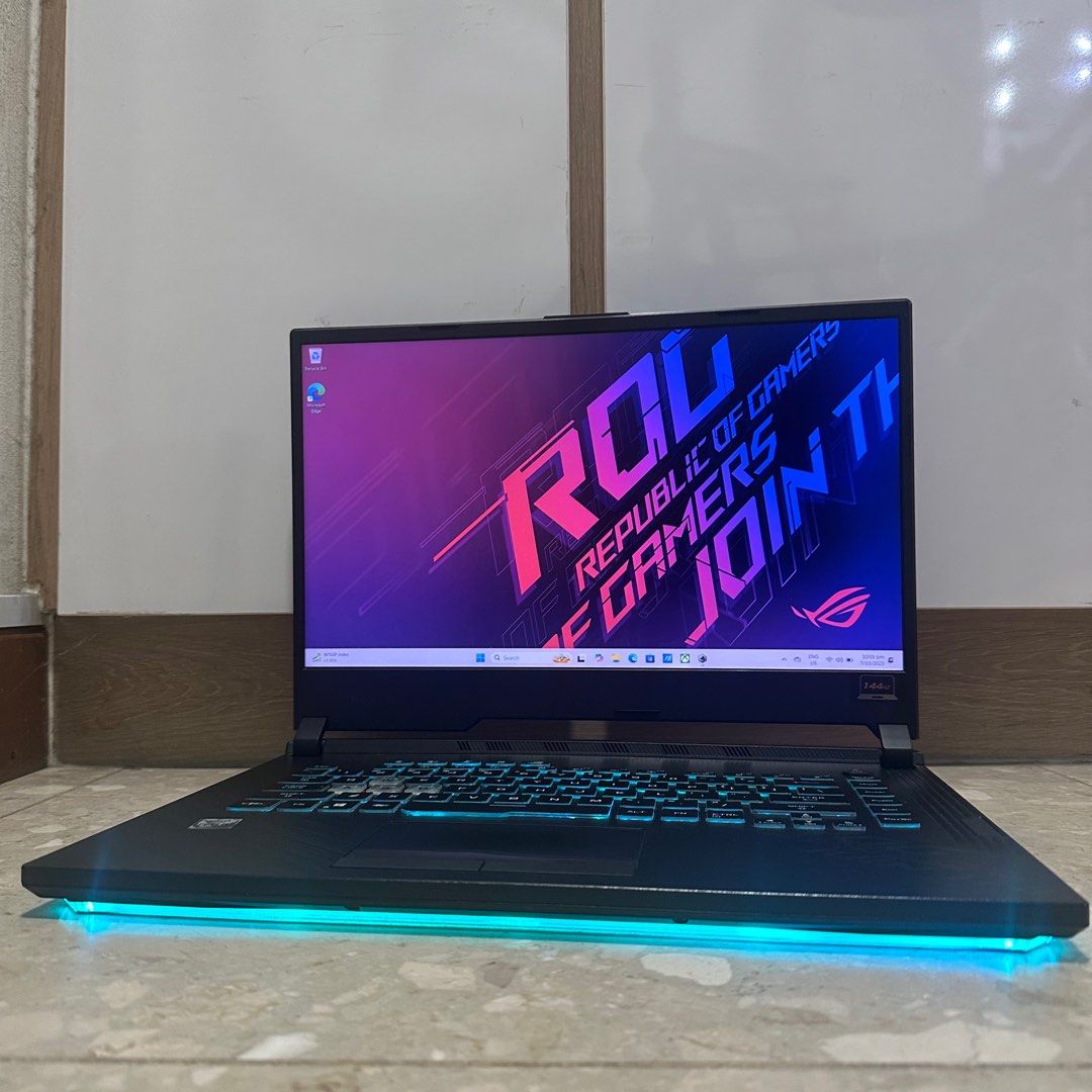 Asus ROG Strix G15 i7 10750H GTX 1650Ti Gaming Laptop | 144Hz Display ...