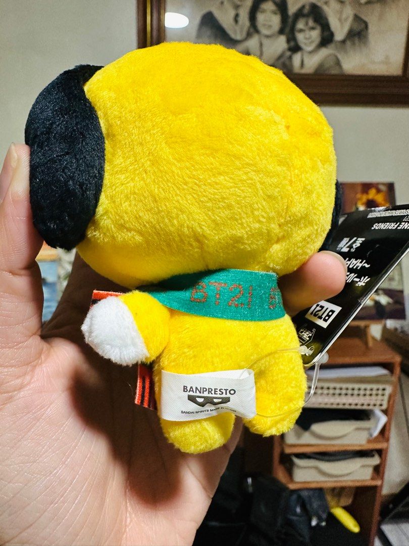 Banpresto BT21 Chimmy Plush Charm (Category: Plushies & Soft Toys) located in Marikina City. Submitted by cadencelane (Listing ID 1397066093, Image 3). Description: Authentic Approx 10cm Like new condition ACTUAL PHOTOS ARE POSTED Shipping available nationwide .