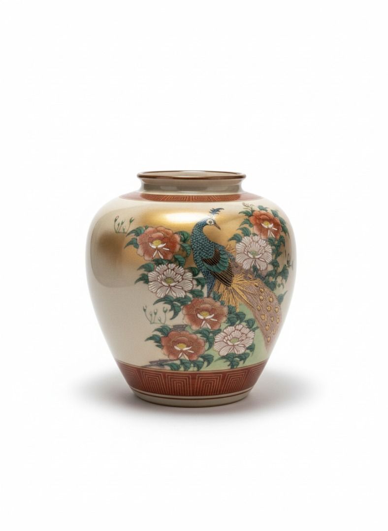 Beautiful Antique Kutani Vase (Category: Vases & Decorative Bowls) located in Cainta. Submitted by samilaine (Listing ID 1224501387, Image 1). Description: Beyond Imagination Kutani Ware No. 10 / Japanese Porcelain / 19th Century Size H:10 inches W:5 inches.