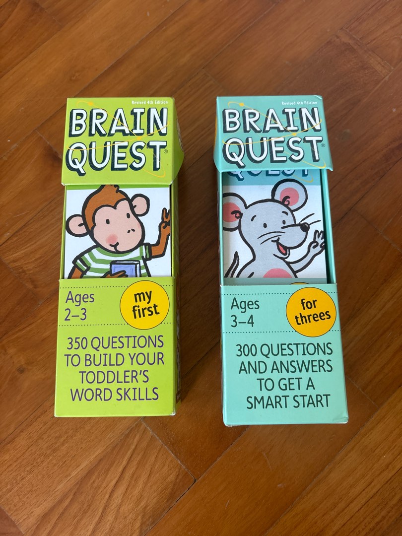 Brain Quest My First & for Threes and Preschool 3