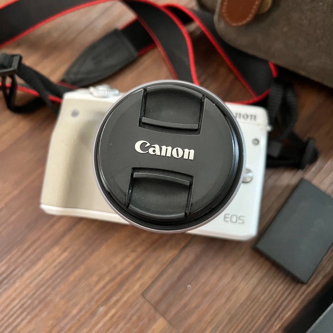 Canon EOS M3 DSLR mirrorless camera (Category: Cameras) located in Las Pinas. Submitted by halo_muse (Listing ID 1397050253, Image 2). Description: Canon EOS M3 DSLR mirrorless camera Excellent condition Used it a few times only Comes with camera body, 15-45mm lens, battery, charger, bag .