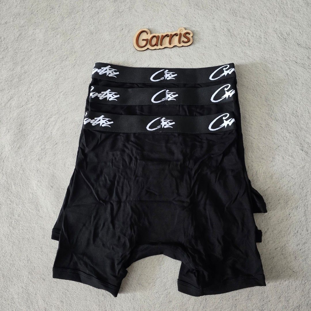 CORTEIZ ALLSTARZ BOXERS - BLACK, Fesyen Pria, Pakaian , Bawahan di