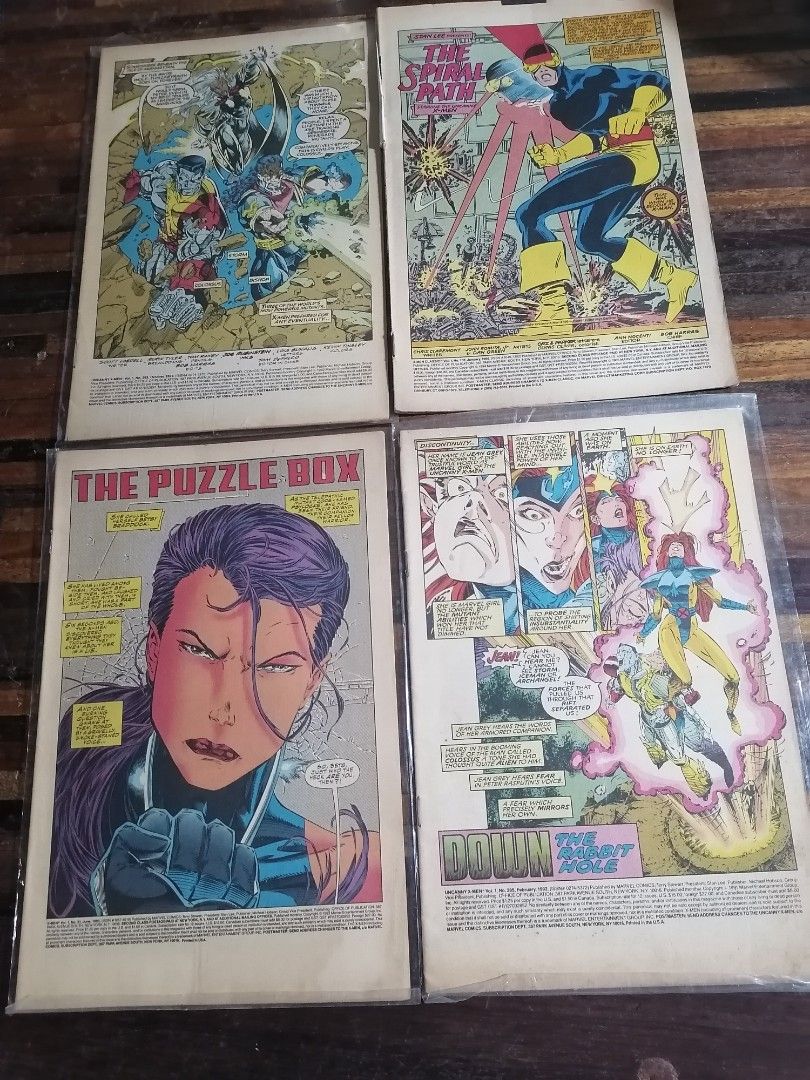 Coverless Xmen comics (Category: Comics & Manga) located in Makati City. Submitted by flash20 (Listing ID 1397218748, Image 1). Description: Xmen comics coverless xmen @100 each only, complete pages Pick up ONLY thru grab/lalamove.