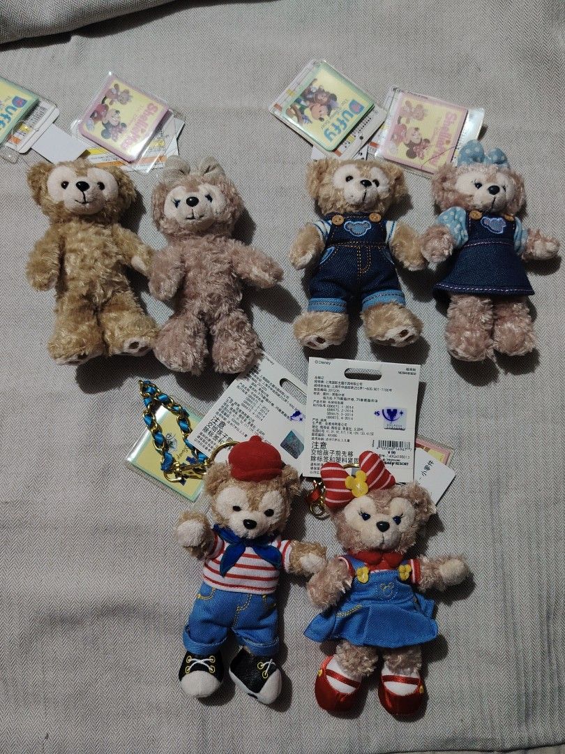 Duffy and Shellie May Bag Charms (Category: Character Goods) located in Quezon City. Submitted by sureandlegit (Listing ID 1397117553, Image 1). Description: For sale 100 % Disneyland Merch Duffy and Shellie May Bag Charms Selling per set only Exclusive only at Disney Sea Japan Disneyland Shanghai Prices in Set Plain Duffy and Shellie May - 1,500 Denim Duffy and Shellie May (limited edition) - 2k Disney Shanghai Exclusive Duffy and Shellie May - 