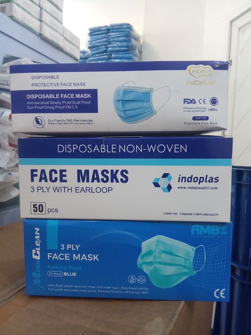 FACE MASK MEDICAL SURGICAL MASK (Category: Medical Supplies & Tools) located in Quezon City. Submitted by dxsshop002 (Listing ID 1397045512, Image 1). Description: .