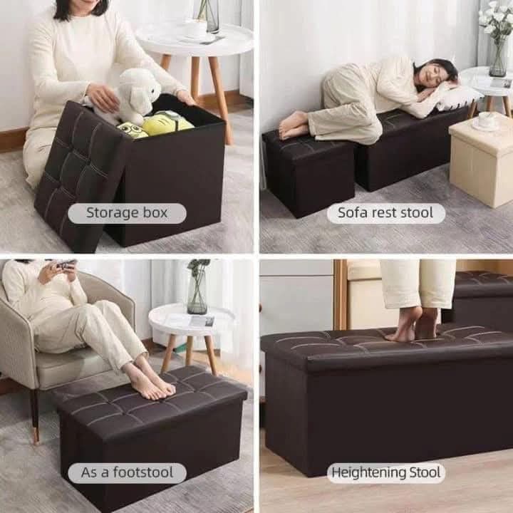 FOLDABLE SOFA BOX STORAGE (Category: Sofas) located in Manila. Submitted by haideshop (Listing ID 1397135054, Image 2). Description: .