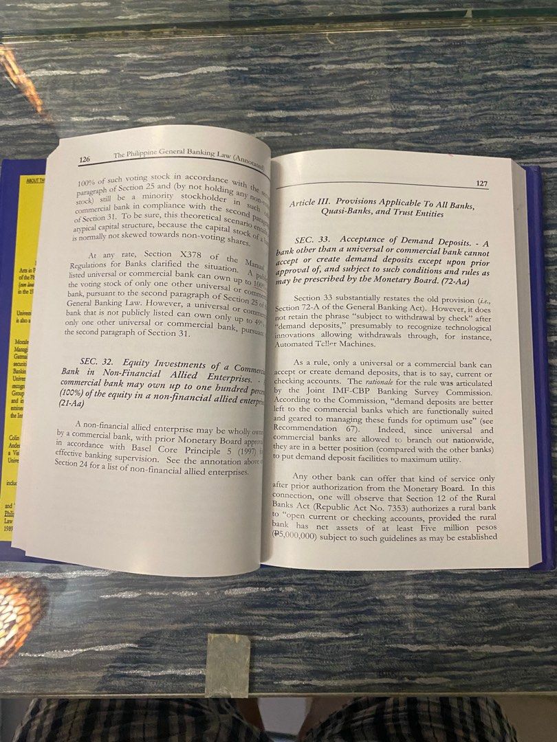 General Banking Law by Rafael Morales (Category: Textbooks) located in Quezon City. Submitted by dn8967 (Listing ID 1397158862, Image 3). Description: Rarely used.