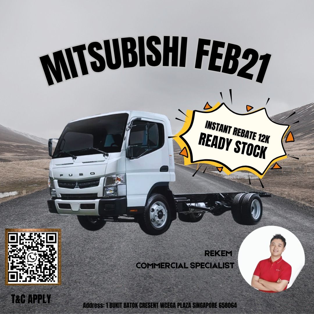 Mitsubishi Canter FEB21 Brandnew, Cars, Commercial Vehicles, New on ...