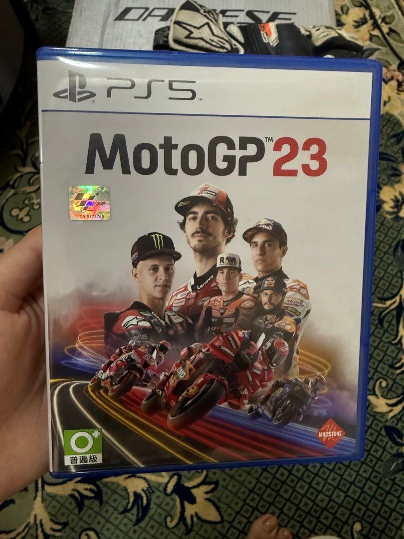 MotoGP 23 - PS5 (Category: PlayStation) located in Manila. Submitted by mira_03 (Listing ID 1397113874, Image 2). Description: - MotoGP 23 for PlayStation 5 - Features the full 2023 season content - Dynamic weather system - Supports Ultra HD Blu-ray - Made in Japan - Includes game disc and case.