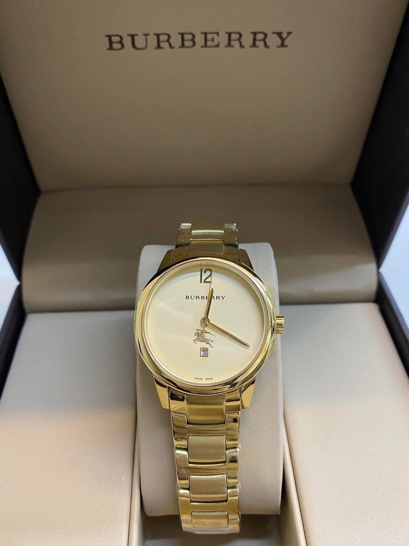 NEW ARRIVAL‼️🇺🇸BURBERRY WATCH 🇺🇸 (Category: Women's Watches) located in Manila. Submitted by Supermomshie (Listing ID 1397171035, Image 1). Description: 💯 % Authentic🇺🇸🇺🇸 ✅ Complete inclusion ♥️ Manual, box and paperbag ✅ Pawnable ✅ With warranty 📌We are up to 70% lower price than mall price 📌Authentic- 💋can bring to any watch center to prove its authenticity. 📌 Money back if proven fake.
