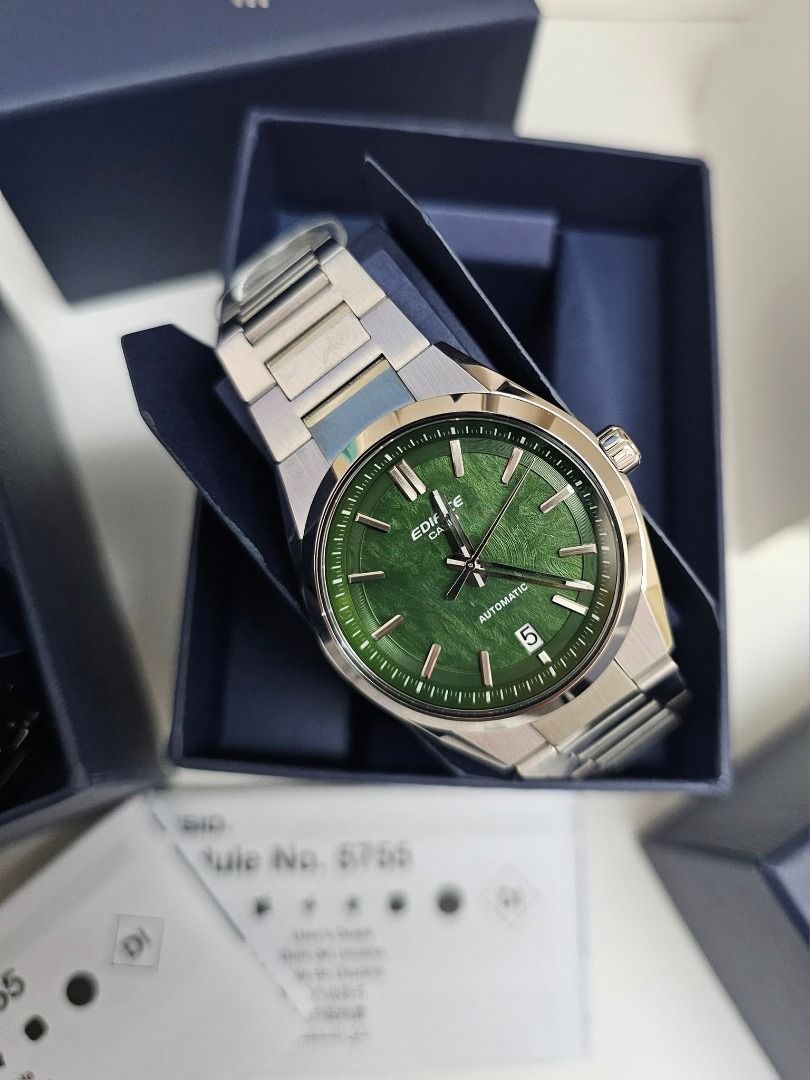 ORIGINAL Casio Edifice EFK100D Series Watch (Category: Men's Watches) located in Manila. Submitted by leilarin28 (Listing ID 1397067698, Image 3). Description: NEW STOCK!!! TUMAAS po Sa mga naghahanap ng AUTOMATIC PHP: 14,990 each 101% ORIGINAL Casio Edifice EFK100D Series Sapphire Crystal Approx 40mm money back if fake Disclaimer: We are not affiliated with any of the brands featured in this page. Copyrights and registered trademarks are reserve