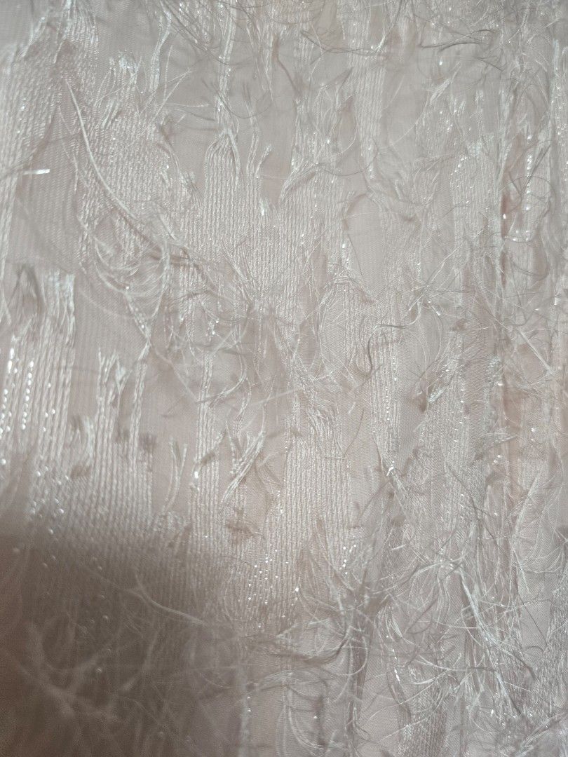 Ostrich Fur Dress (Category: Evening dresses & gowns) located in Navotas City. Submitted by declutteringwithkc (Listing ID 1397054252, Image 2). Description: Used once only Party long dress Size L to Xl Bought in Shein app.