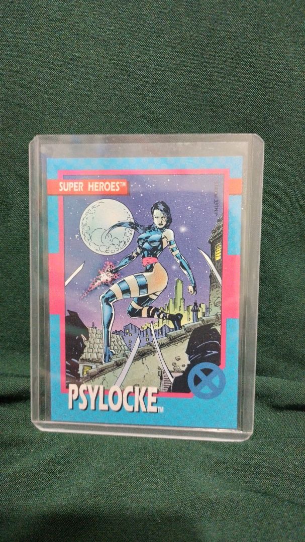 Psylocke - Marvel Card 02 (Category: Raw Singles) located in Makati City. Submitted by bestverseanofyou (Listing ID 1397204311, Image 1). Description: Psylocke - Marvel Card 02 *Card is not mint -What you see is what you get -Payment needs to be received first before shipping (GCash or Paymaya) -Buyer covers shipping cost. Can ship with Grab or lalamove. -Price of item is final -Depending on my rest day from work, I can only ship item one day wit