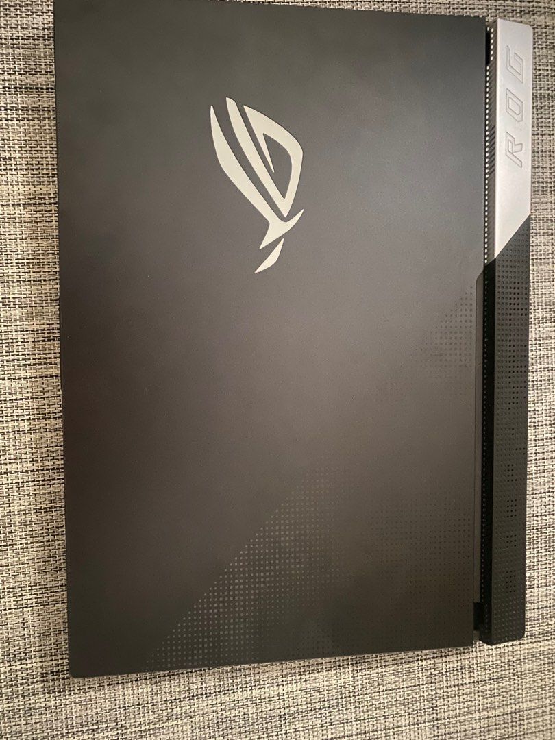 ROG strix G533Q (Category: Laptops & Notebooks) located in Manila. Submitted by howfunff (Listing ID 1397050288, Image 1). Description: Processor: AMD Ryzen 9 5900HX • Graphics: NVIDIA GeForce RTX 3080 (16GB GDDR6) • RAM: 32GB DDR4 • Storage: 2TB total SSD • Disk C: Samsung 980 Pro 1TB NVMe SSD • Additional SSD: 1TB • Display: 15.6” FHD 300Hz IPS panel • RGB Backlit Keyboard + ROG premium build • Windows 11 activated Can Lalamove/ meet up around 