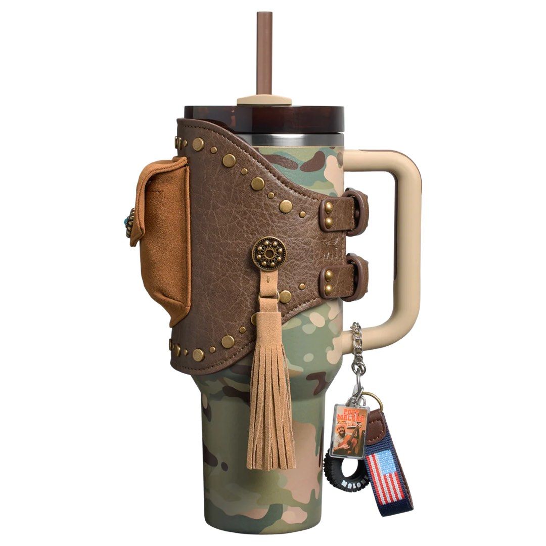 Gourde Isotherme The Post Malone & Stanley Avec Pochette Quencher® Et Ceinture