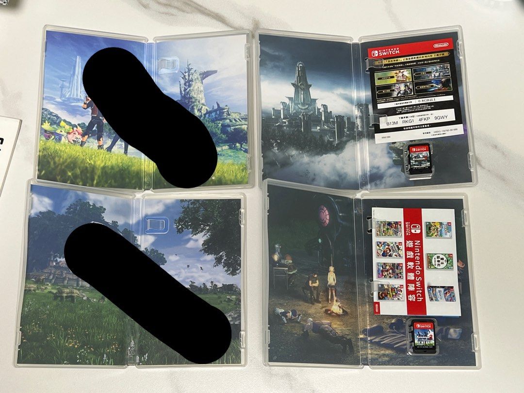 Switch Games （分類：Nintendo 任天堂）位於 Hong Kong。 由 hocarmenho 提交（商品編號 1389973513，圖片 2）。簡介： Nintendo Switch Xenoblade 異度神劍 (1-3)+外傳全 單買： -1. Definitive Edition 終極版 $150 （已售） -2. Xenoblade2 黃金之國伊拉 $250 -3. Xenoblade2 $250 （已售） -4. Xenoblade3 $150 盒內包含遊戲卡帶和說明書（均完好無缺）對應中文 。