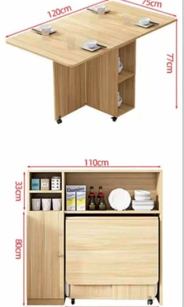 V Foldable Mobil Dining Table (Category: Tables & Sets) located in Manila. Submitted by dolorchris69891 (Listing ID 1397143023, Image 2). Description: Foldable Mobile Dining Table 5300.