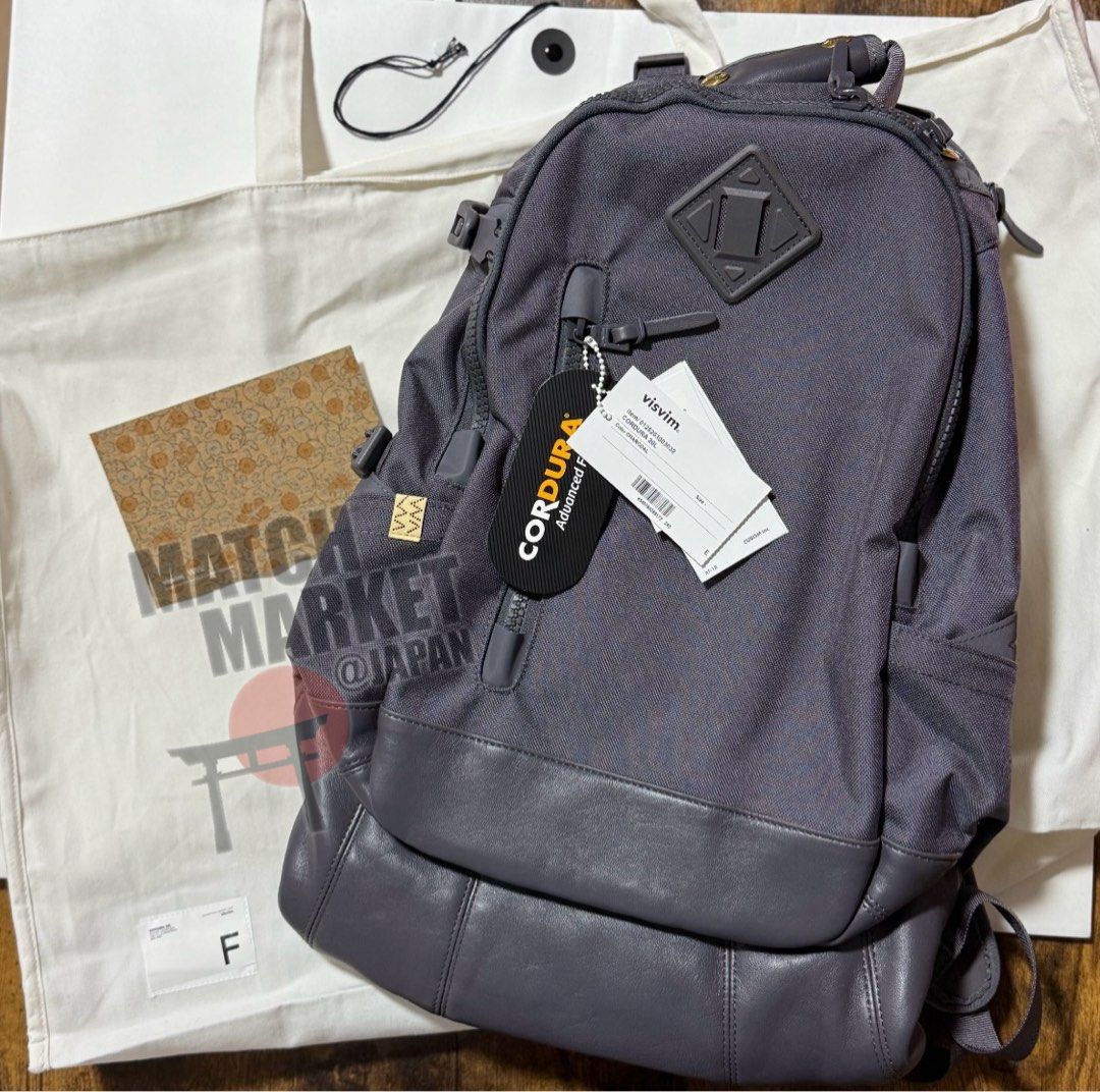 Visvim 25 FW 最新顏色 Cordura 20/ 22L Backpack （分類：背包）位於 Hong Kong。 由 matchmarket 提交（商品編號 1397210516，圖片 10）。簡介： (日本直送 代購產品 並無現貨) Visvim 25 FW 最新顏色 Cordura 20/ 22 L Backpack Black / Charcoal / Blue 。