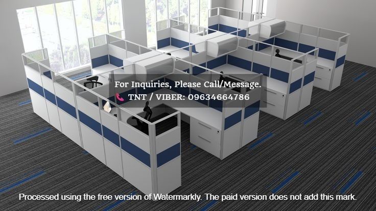 workstation table desk office partition furnitures (Category: Coffee & Tea Tableware) located in Taguig. Submitted by emmandalyn (Listing ID 1397037959, Image 3). Description: For inquiry, Quotation, estimate and orders please call us for faster transaction or kindly send your floor plan layout via email: Look for Ms. 𝐌𝐀𝐑𝐈𝐅𝐄 -Sale's Executive- 📞 V I B E R NUMBER - 𝟎𝟗𝟔𝟑𝟒𝟔𝟔𝟒𝟕𝟖𝟔 📞 W H A T S APP NUMBER - 𝟎𝟗𝟔𝟑𝟒𝟔𝟔𝟒𝟕𝟖𝟔 📩 E