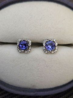 100% Natural 四葉草坦桑石耳環 Tanzantie Earrings64187417385730110