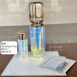 現貨‼️25年新版 cpb the serum II🔥Cpb皇牌精華 The serum II  7ml 煥活細胞精華 鑽光精華 cle de peau 旅行裝 試用裝 sample cdp64194752838530110