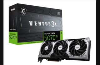 [Nuevo, sin abrir] MSI RTX 5070TI 16 GB VENTUS 3X OC, no 5060, 5080, 5090, 4070, 4080, 4090, 3070, 3080, 3090, 2080, 2070