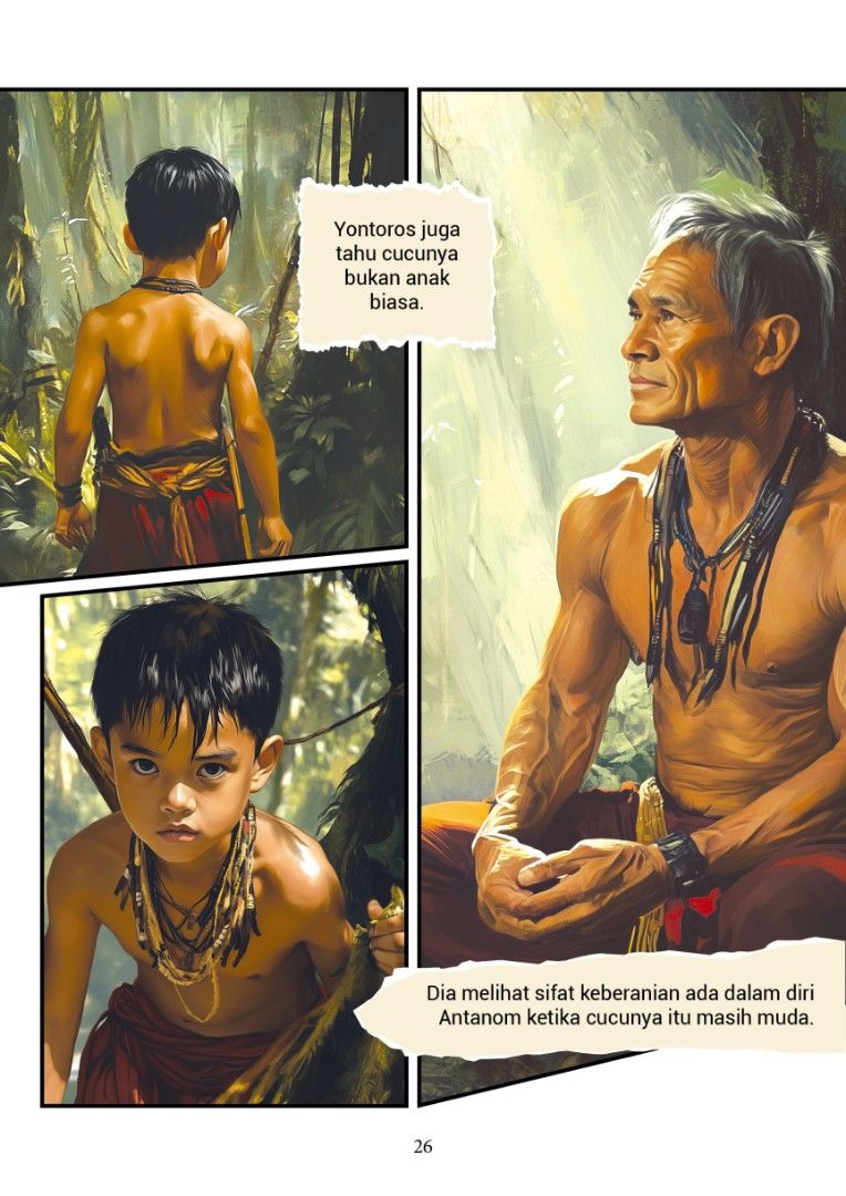 ANTANOM #1 - PAHLAWAN AGUNG MURUT, Hobbies & Toys, Books & Magazines ...