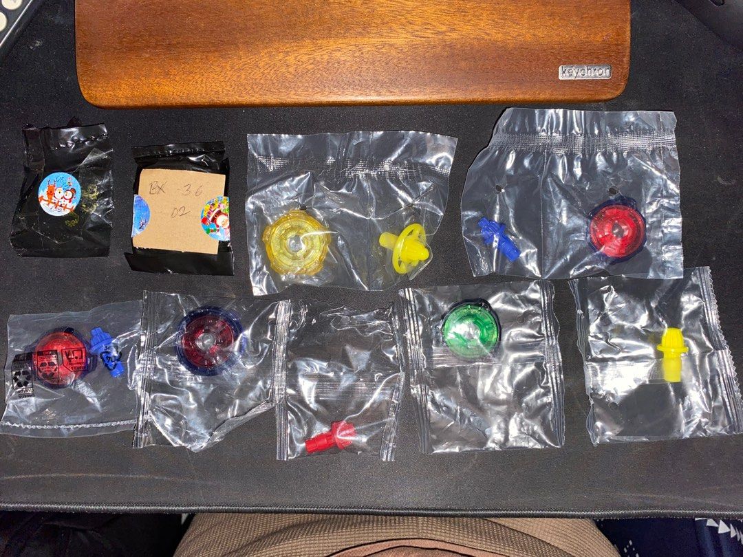 Beyblade X Sealed Parts (Category: Action & Battle Toys) located in Pasig City. Submitted by bl5nk (Listing ID 1397268303, Image 3). Description: For Sale‼️, mga Suki @everyone Sealed BBX parts, If Take All Php 2500.00 only Shipping fee will be shouldered by buyer thru Lalamove/ Grab. Location : Pinagbuhatan Pasig Payment Method: UB/Maya/GoTyme Per Bundle (Blade and Bit) - Php 200.00 each, Take All Php 600.00 Hasbro Sting Unicorn Blade and GearPo