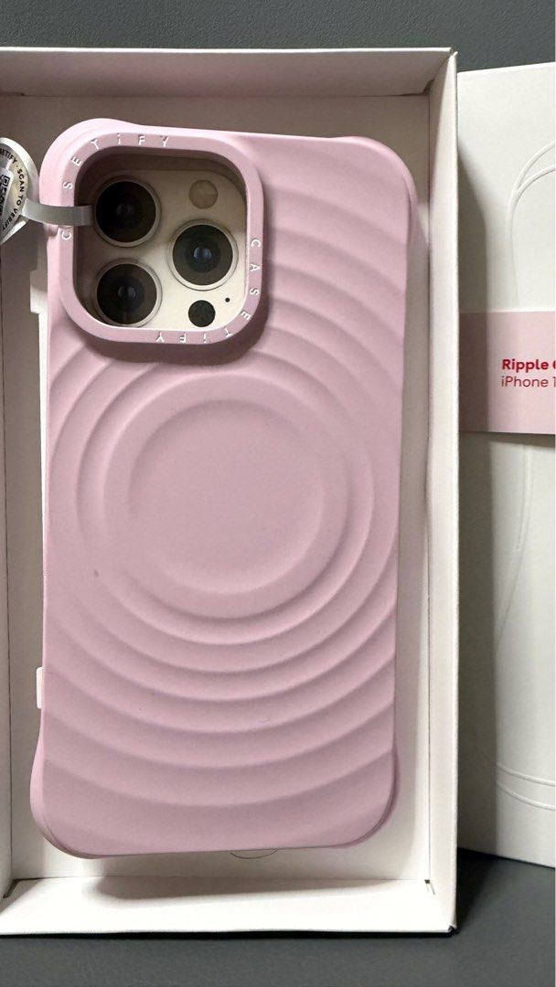 CASETiFY CASETiFYウェーブシリコンケース プリムローズピンク