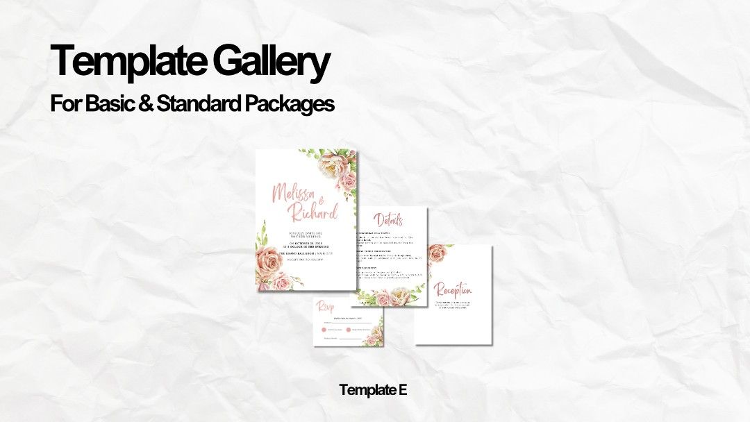 Custom Wedding Invitation Design (Category: Art & Prints) located in Quezon City. Submitted by repositories (Listing ID 1397407111, Image 3). Description: 🎨 Custom Wedding Invitation Design — Digital Files Only (No Printing) 💌 Looking for beautifully designed invitations you can bring to your preferred printer? I create print-ready invitation designs made to match your wedding theme, color palette, and style. You’ll receive high-quality digital